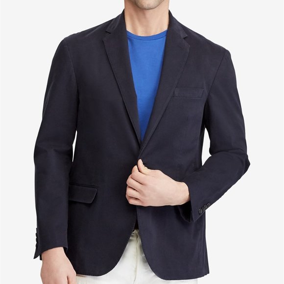 Ralph Lauren Polo I Navy Wool Blazer Sportcoat Jacket USA New $995